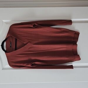 Mango Basics Ophra V-Neck Knit Sweater